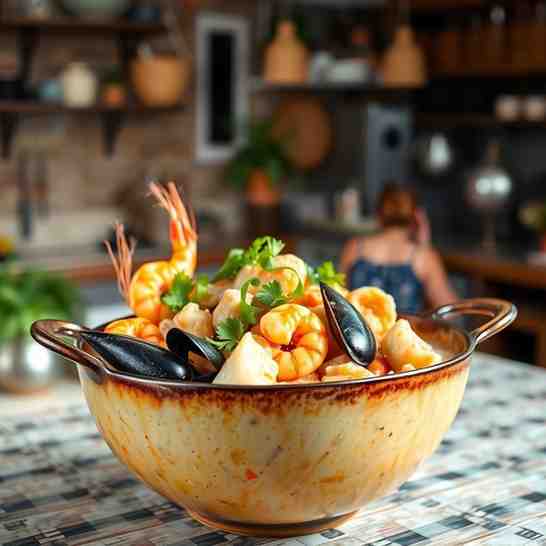 Honduran Rondón - Easy Coconut Milk Seafood Stew Recipe